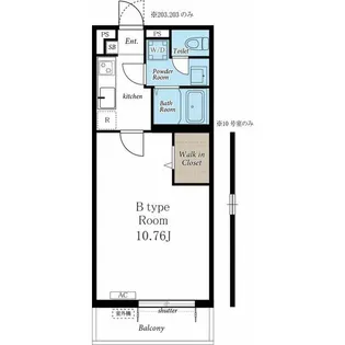 エヌエー連坊【3階】の間取り