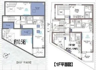 ヴァンテジオ目黒Uno【1階】の間取り