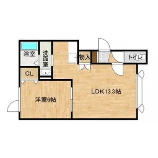 クレア花園【2階】の間取り