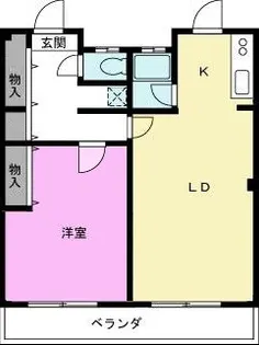 栄マンション【3階】の間取り