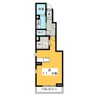 Comfort Sizuka【1階】の間取り