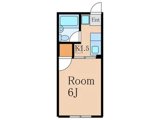 弥生レジデンスA棟【2階】の間取り