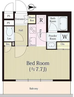ル・ボワ武蔵境【2階】の間取り