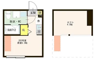 (仮称)栗原三丁目2 Designer AVAND【2階】の間取り