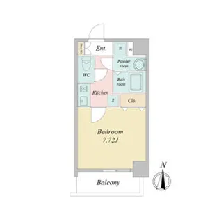 プレイズシード瑞穂通【5階】の間取り