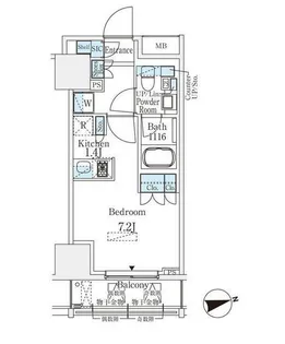東京都台東区寿3【マンション】の間取り