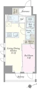 東京都台東区東上野6【マンション】の間取り