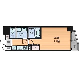 大阪府大阪市東淀川区西淡路3【マンション】の間取り