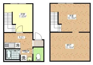 フェリチタ横川の間取り