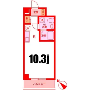 神奈川県横浜市港北区新横浜2【マンション】の間取り