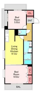 埼玉県川口市飯塚3【マンション】の間取り