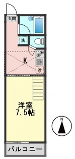 スターロッジ1号館【2階】の間取り