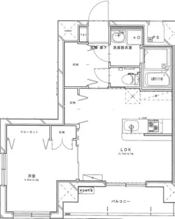 神奈川県相模原市南区相模台2【マンション】の間取り