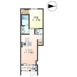 グランチェスタ出雲【1階】の間取り