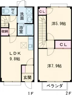 アイハウスの間取り