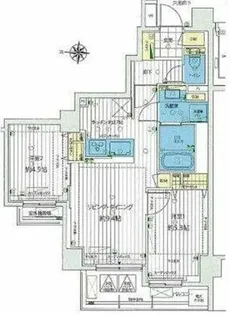 クアトロノーヴェ梅島【5階】の間取り