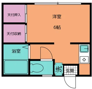 ハイツM【2階】の間取り