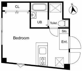 URBANAGE武蔵新田【2階】の間取り