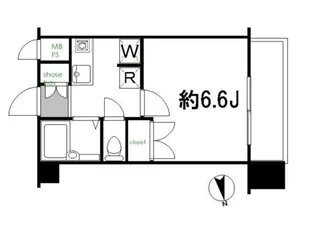 メインステージ池袋【7階】の間取り