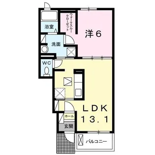 グリーンガーデンV【1階】の間取り