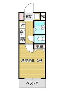 スーリエ中野【2階】の間取り