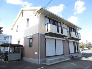 ウエストバンブーII B棟【2階】の外観