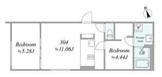 trias341【3階】の間取り