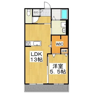 プロフェッサS&Y【2階】の間取り