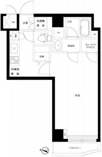 ルーブル明大前【3階】の間取り