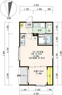 ENXIA【3階】の間取り