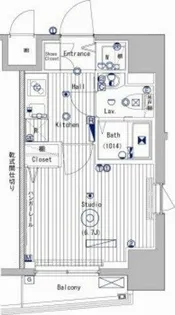 ガーラ・グランディ北池袋【7階】の間取り