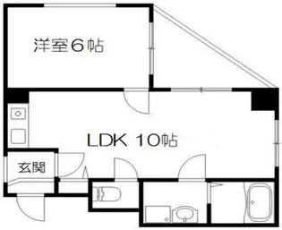 ハイグレード谷五【2階】の間取り