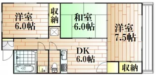 ピジョン兼基【3階】の間取り
