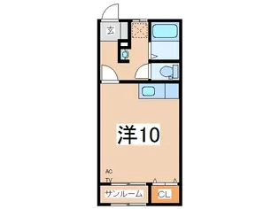 花沢アネックス【1階】の間取り