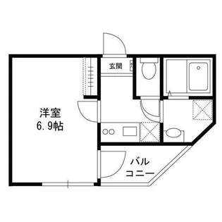 ピークヴィレ青井【2階】の間取り