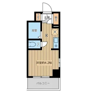スカイヒルズ羽田【5階】の間取り