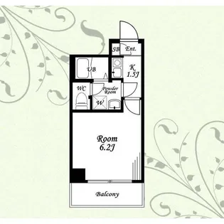 フルセイル唐木田【3階】の間取り
