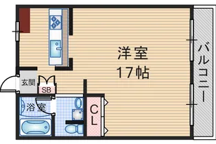 ハウスヨシ【2階】の間取り