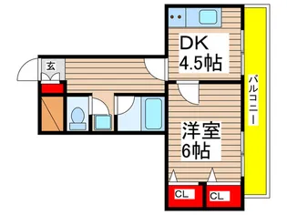 サンガーデン【3階】の間取り