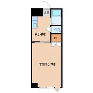 クレセントいづみ【3階】の間取り