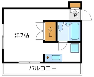壷井ビル【3階】の間取り