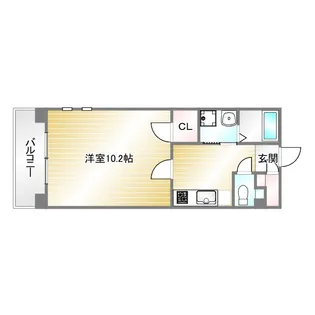 アーバンヴィレッジ兵庫エスタシオン【3階】の間取り