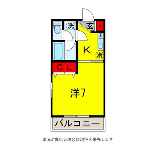 Kapell Ritz【1階】の間取り