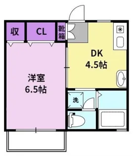 セジュールプロバンス【2階】の間取り