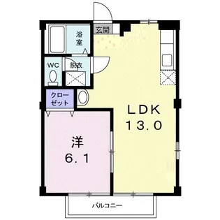 アヴォンリー大樹【1階】の間取り