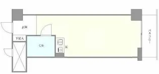 ライオンズマンション伊勢佐木長者町【2階】の間取り