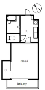 ファミール南【2階】の間取り