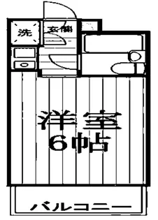 パレドールお花茶屋【2階】の間取り