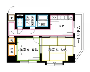 アーサメイジャー【5階】の間取り