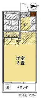 フレイグラント【2階】の間取り